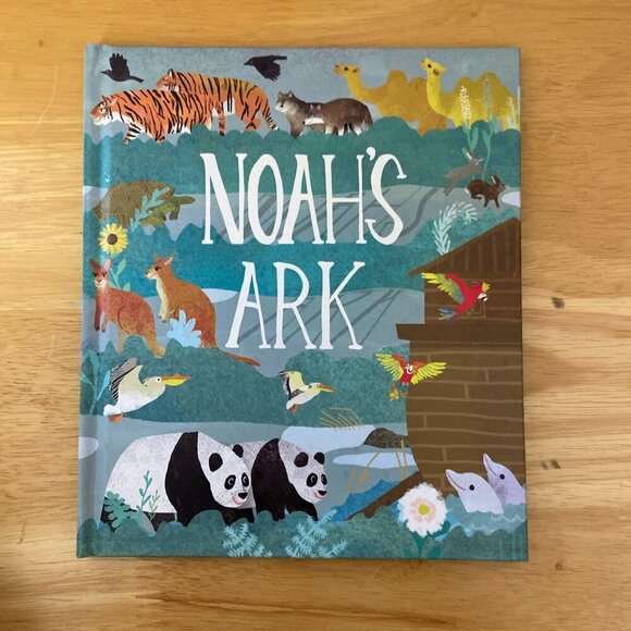 A Collection of Bible Stories 4 Books Illustrated HB Slipcase Creation Noah etc - Picture 7 of 14